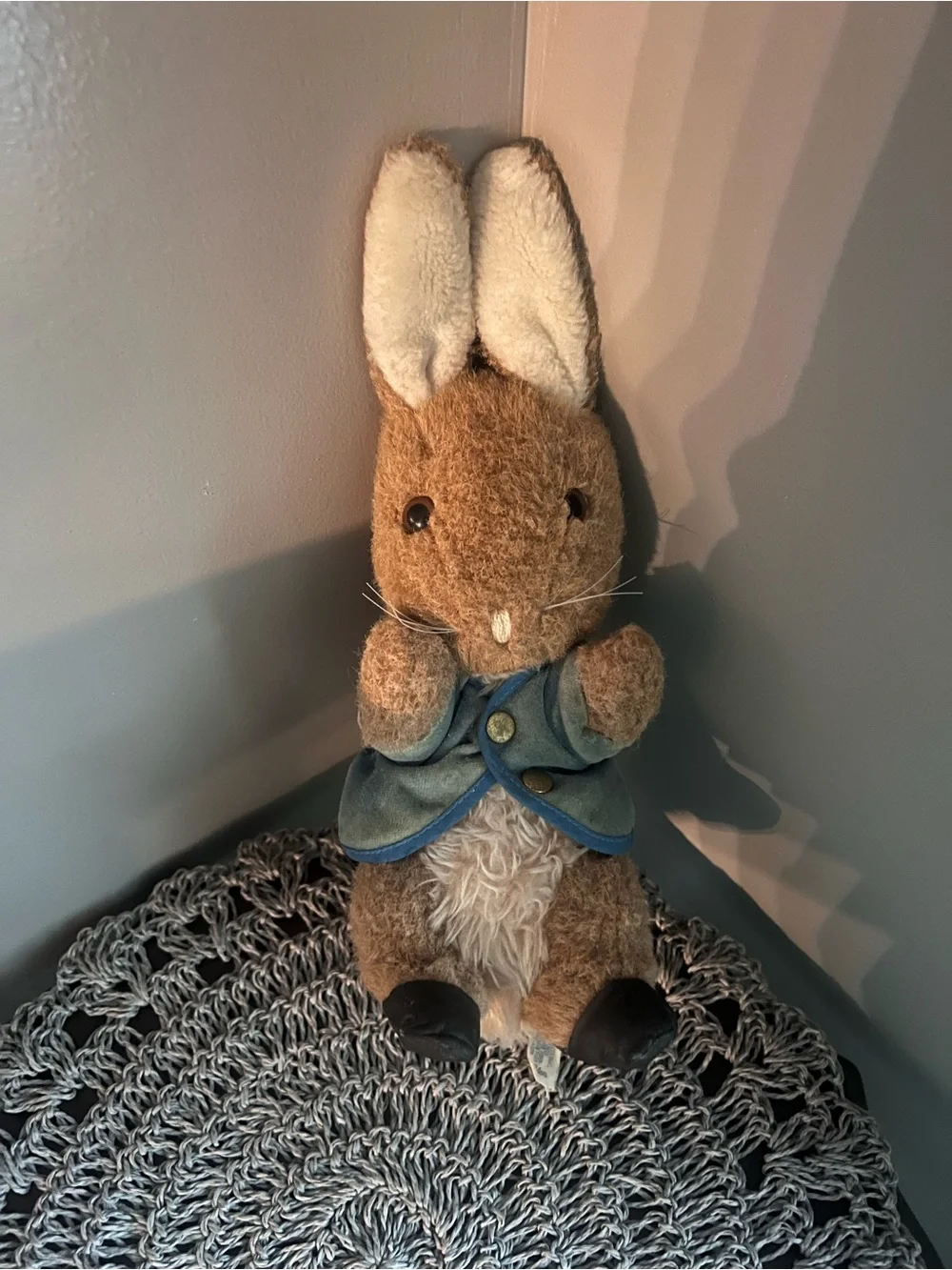Vintage Beatrix Potter Peter Rabbit stuffed animal wind up not working